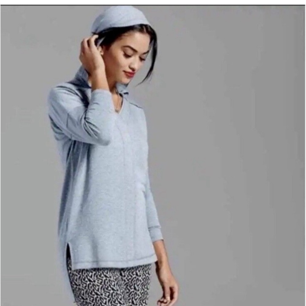 COPY - Cabi Easy Pullover Hoodie Tunic in light blue size Small #3129 oversized